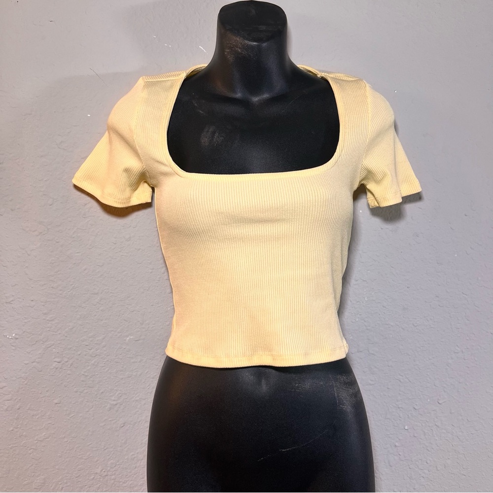 Zara Scoop Neck Top